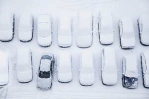 Snowy parking