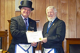 Byron Masons recognize 50-year member