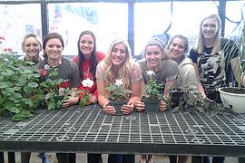 BHS FFA and Ag Dept. holding Plant Sale