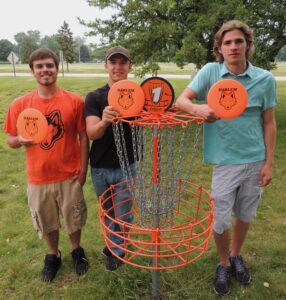 New 9-hole disc golf course opens at Harlem High School
