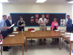 New Board of Education sworn in and seated