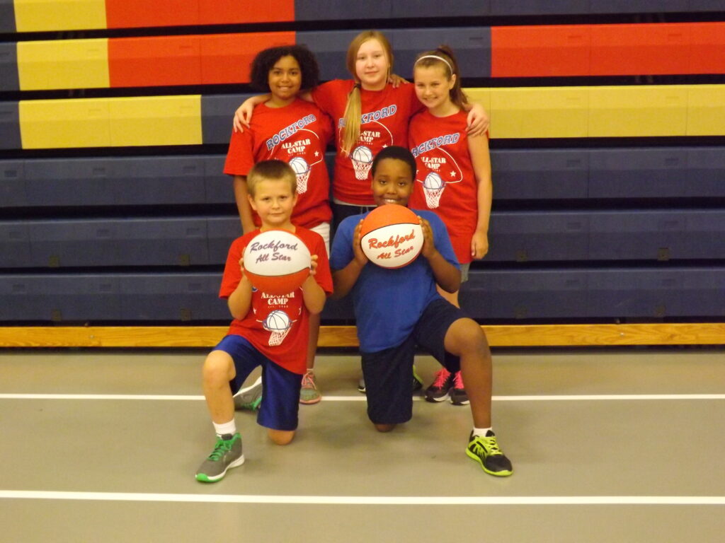Children learn, have fun, and stay active in local basketball camp