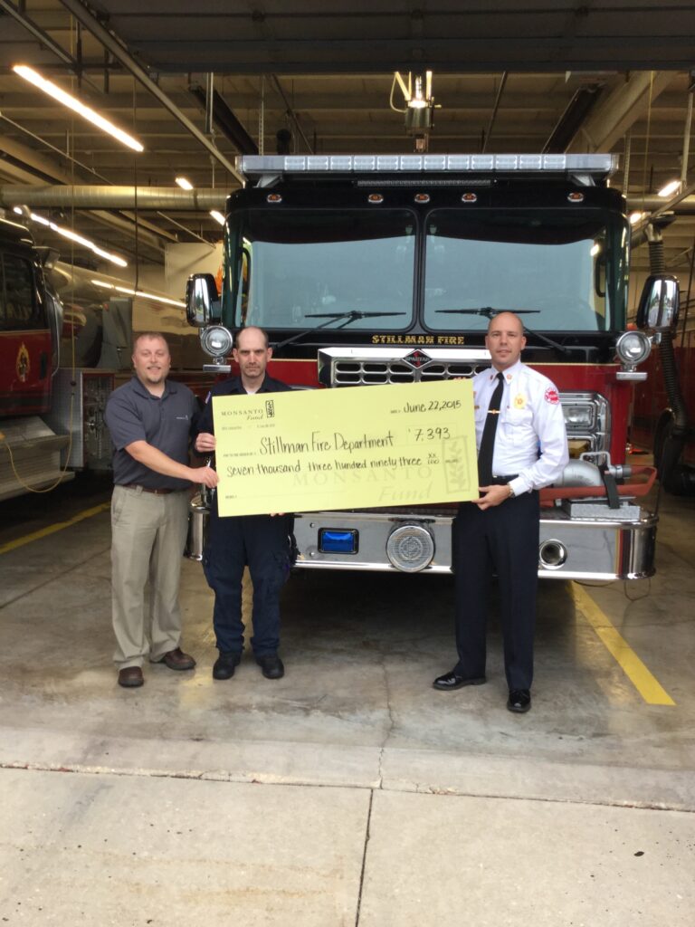 Stillman Firefighters Association receives grant for life-saving equipment