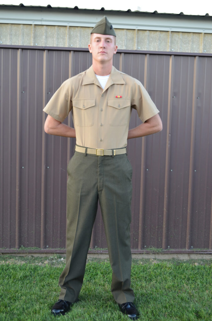 Hunter Johnson graduates basic Marine training