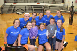 Area volleyball teams contribute to Emmalyn’s Make A Wish