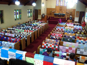 Zion Lutheran Sewing Circle donates 209 quilts to Lutheran World Relief