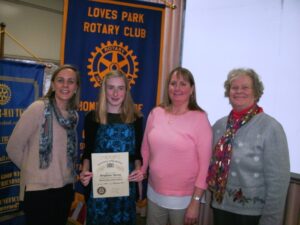 Loves Park Rotary Club names Student of Month