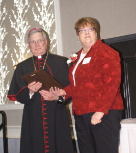 Two area women recognized at Catholic Woman of the Year Banquet