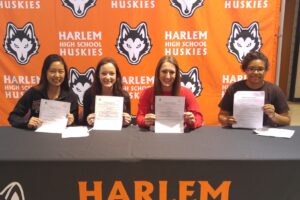 Six Harlem track and field seniors moving on to college level