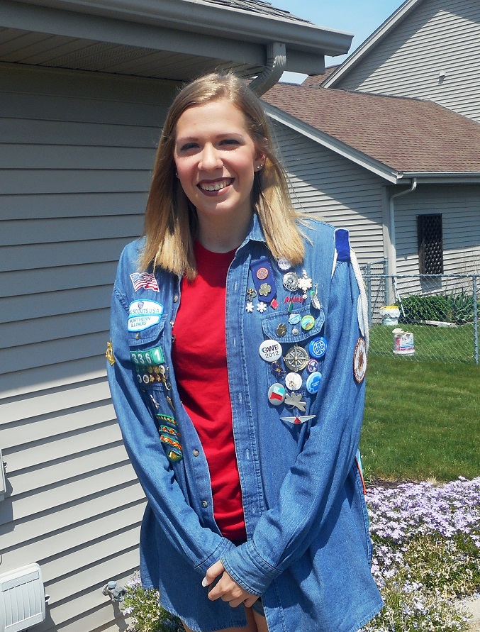 Girl Scout Ashley Sherwood awarded Gold Award Scholarship