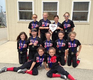 Poplar Grove youth athletes help Stateline Fury 10U win first place in local tournament