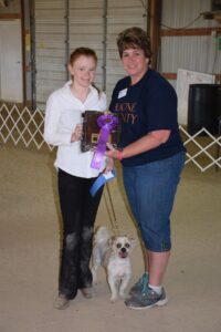 4-H announces dog obedience show results