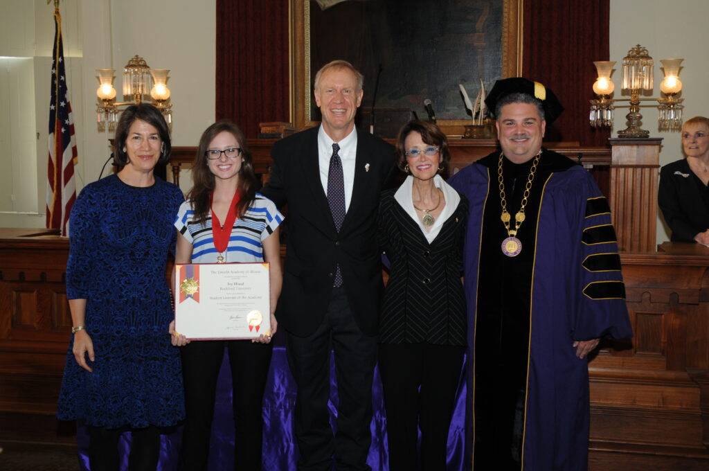 Governor Rauner Announces Top Students to be Honored by The Lincoln Academy of Illinois