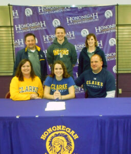 HHS Volleyball Standout Taylor Smith Signs with Clarke University