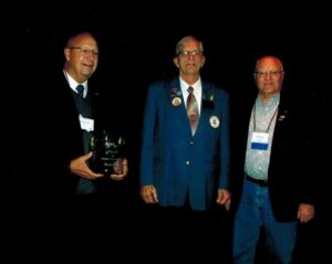 Dean Page honored at Illinois Association of Agricultural Fairs convention