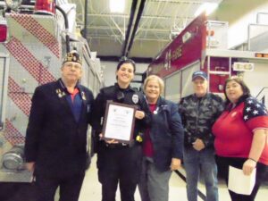Rockton American Legion, Auxiliary recognize police, fire personnel