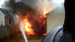 Structure fire in Belvidere brings a rapid response