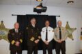 SUBMITTED PHOTOS Belvidere Daily Republican
	Chief Deputy Perry Gay, Sheriff Ernest, Lt. Scott Yunk, and Sgt. Ryan Smith at the Promotion Ceremo-ny.