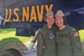COURTESY PHOTOS Tempo
	Stillman Valley twins Ashley and Brianna Koenig pose for a picture together in their Navy uniforms.
