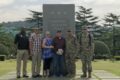 COURTESY PHOTO Belvidere Daily Republican
	Howard is pictured, along with daughter Diane, U.S. servicemen and officers, along with South Korean officers recently when honored in South Korea.