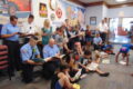 ANNE EICKSTADT PHOTO Belvidere Daily Republican
	Mayor Mike joins YMCA kids at the Belvidere Fire Station to spend Read 815 time with Chief Hyser and the firefighters.