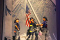 COURTESY PHOTO Belvidere Republican
	This iconic photo of Firefighters raising the American flag at Ground Zero has come to honor all Firefighters and First Responders who risk their lives to help others.