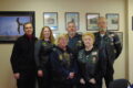 ANNE EICKSTADT PHOTO Belvidere Republican
	VAC Superintendent Robert Ryder with members of the American Legion Riders.