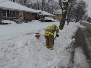 Buried fire hydrants slow firefighter response