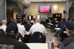 Fire Behavior, Smoke, and new Construction class educates area fire commanders
