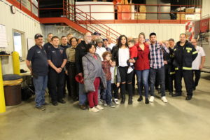 Accident victim thanks her first responders a year later