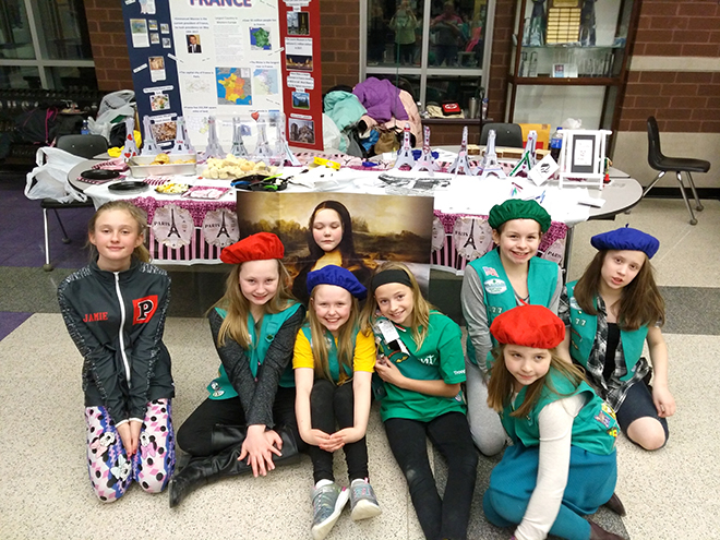 Local Girl Scouts Take Part in World Thinking Day