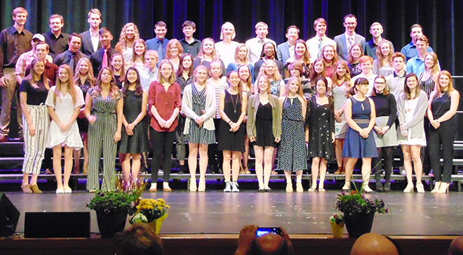 Students Honored for Achievements at HHS