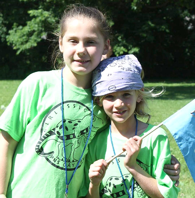 Girl Scouts earn Citizen Science Journey at day camp