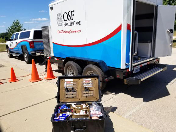 OSF HealthCare unveils area’s first Mobile Health Care Simulator