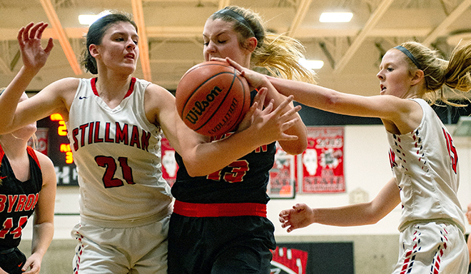 Lady Cardinals capture cross-conference claim