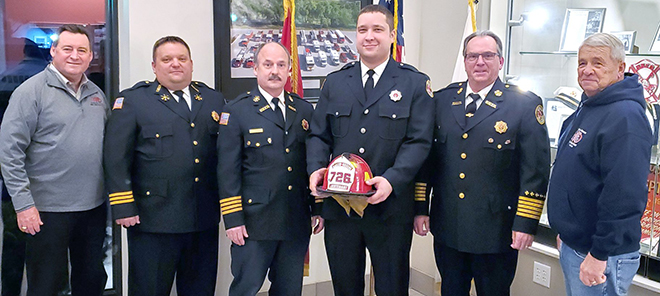 Harlem-Roscoe firefighter promoted to Lieutenant