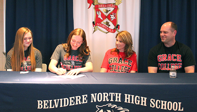 Hulstedt signs with Grace College in Indiana