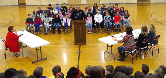 Pec Middle School students compete in Spelling Bee
