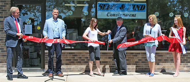 Ribbon-Cutting Ceremony for Seek & Find Consignment