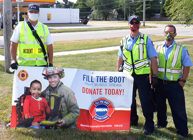 Belvidere’s Fill the Boot campaign for MDA considered a success