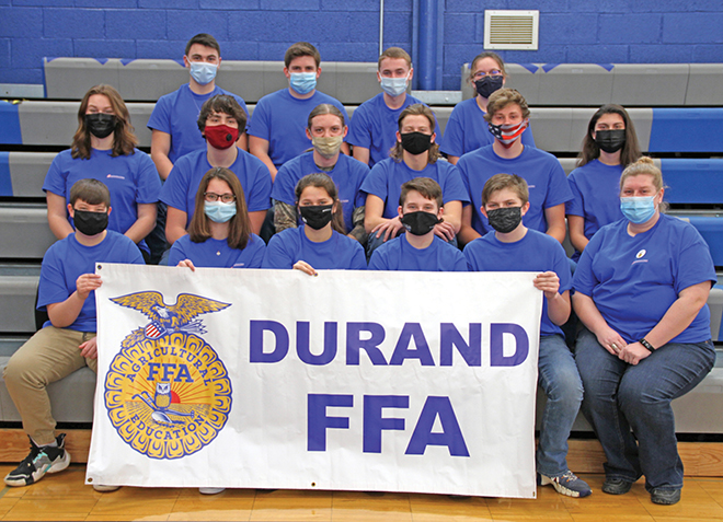 Durand FFA celebrates National FFA Week