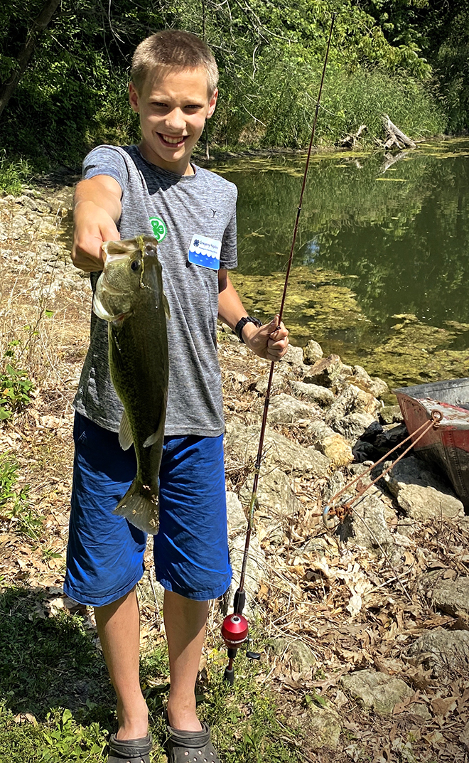 Winnebago County 4-H Bass Fishing SPIN Club was a great success