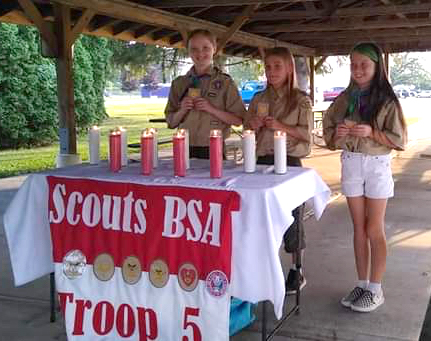 Scouts celebrate accomplishments with Court of Honor