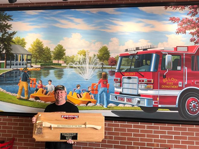 Firehouse Subs owner named Franchisee of Year