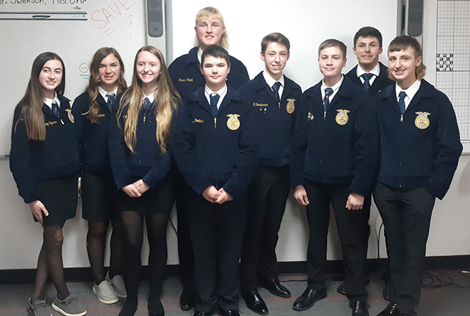 Byron FFA excels at Supervised Agricultural Experience