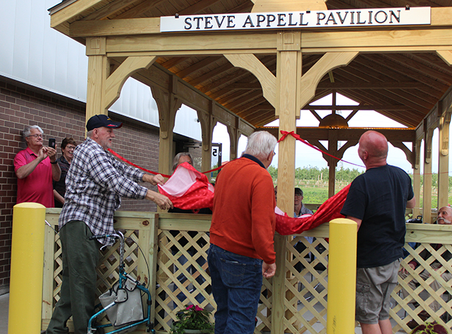 New Pavilion at Cherry Valley Library