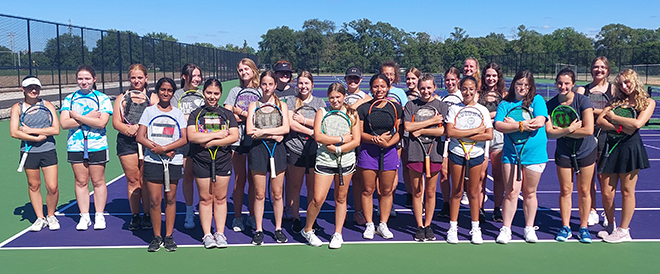 New tennis courts welcome Hononegah students; public to play