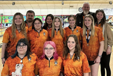HARLEM SCHOOL DISTIRCT PHOTO The Journal
	Last Friday at the Cherry Bowl, the Lady Huskies earned a team score of 5,739 over six rounds that was good for a tie for seventh place.