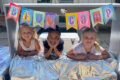 SUBMITTED PHOTO Tempo
	The Byron Forrest Preserve District’s Summer Adventure Club Camp organized a lemonade stand on July 10. The preschoolers at the camp helped squeeze the lemons for their special unicorn lemonade (topped with cotton candy and sprinkles) as well as hand out cookies and collect money from patrons. The Adventure Club kids also collected non-perishable foods from bins at several locations. All their efforts go to donations to the Byron Schools Food Pantry.