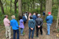 PHOTO COURTESY ROB CLARK The Journal
	Alan Branhagen leads a walk at the Lind-McGeachie Preserve in 2023. This year’s OAKtober Hike will take place at this preserve on Saturday, Oct. 26. Please register for the event.